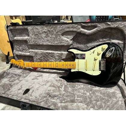 Fender American Professional II Stratocaster MN Black Chitarra elettrica con borsa