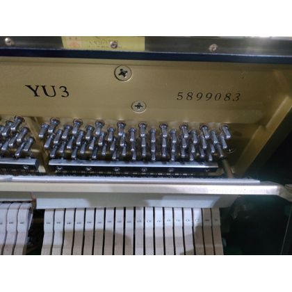 Yamaha YU3 Pianoforte Verticale nero lucido