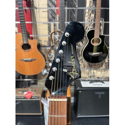 Fender Redondo Player Jetty Black Chitarra acustica elettrificata nera B-STOCK