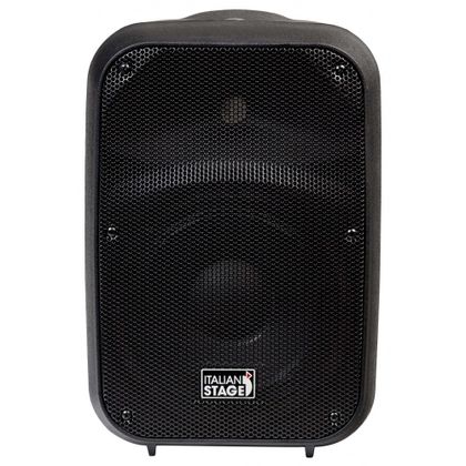 Italian Stage Impianto Audio Professionale 1300W Casse attive SPX08 + Sub S115A + cavi omaggio