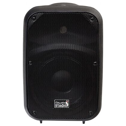 Italian Stage Impianto Audio Professionale 1300W Casse attive SPX08 + Sub S115A + cavi omaggio