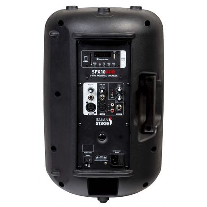 Bundle Cassa attiva IS SPX10AUB con USB e Bluetooth + Microfono + Asta microfonica