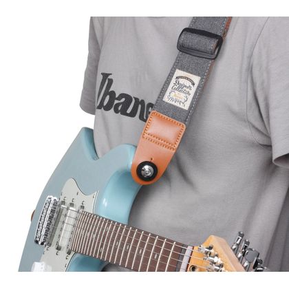 IBANEZ ISB4-YE Strap Block Black