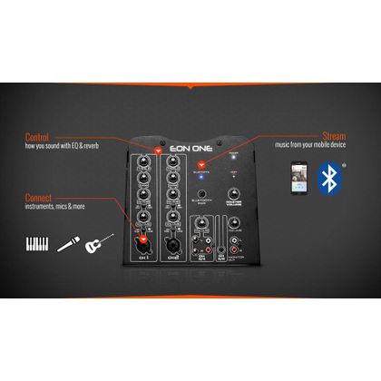 JBL Eon One sistema audio a colonna portatile con mixer integrato