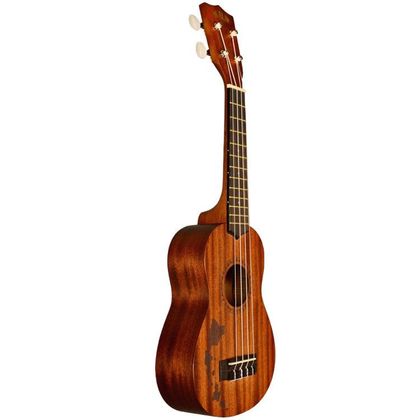 KALA KA-15S-H1 Ukulele Soprano in mogano con intarsio a laser