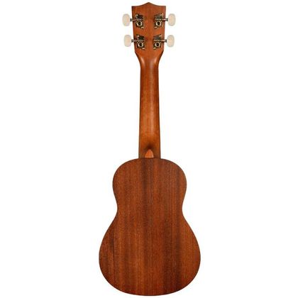 KALA KA-15S-H1 Ukulele Soprano in mogano con intarsio a laser