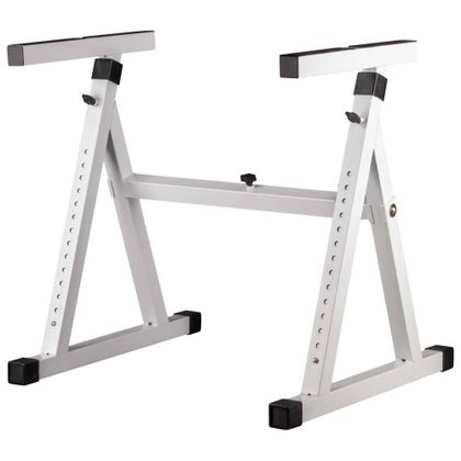 PROEL KS350WH Supporto a Z Regolabile per Tastiera e Mixer Bianco