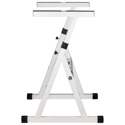 PROEL KS350WH Supporto a Z Regolabile per Tastiera e Mixer Bianco