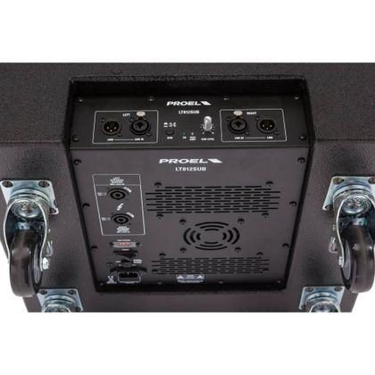 PROEL LT812A Sistema PA Attivo con 2 satelliti + Sub 800W + 2  Supporti + Cover Omaggio