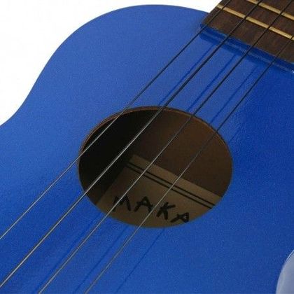 MAKALA MK-SD-MBL Ukulele soprano blue metallic