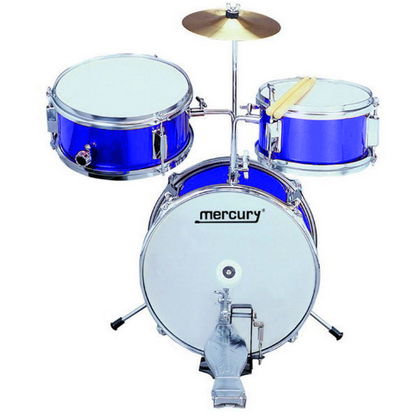 Mercury DBJ30-4 Batteria acustica Junior per bambini Blu