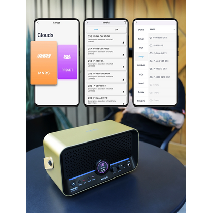 MOOER F15i Li Intelligent Amp Imperial Gold