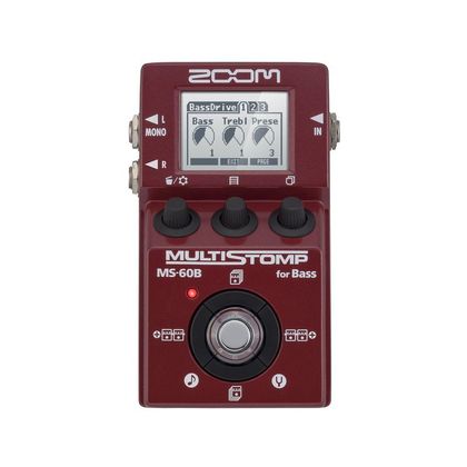 ZOOM MS-60B Pedale multieffetto per Basso