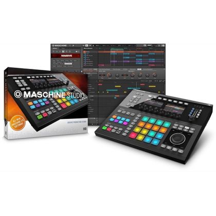 NATIVE INSTRUMENTS Maschine Studio Black Controller DJ