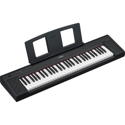 Yamaha NP15 Piaggero Black Pianoforte Digitale 61 Tasti Nero