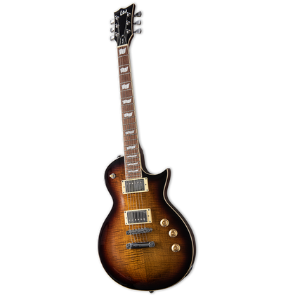 ESP LTD EC 256FM Dark Brown Sunburst Chitarra elettrica Marrone