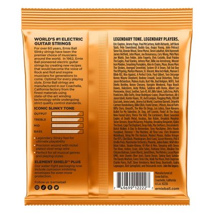 Ernie Ball 2222 Hybrid Slinky Muta di corde per chitarra elettrica 009-046