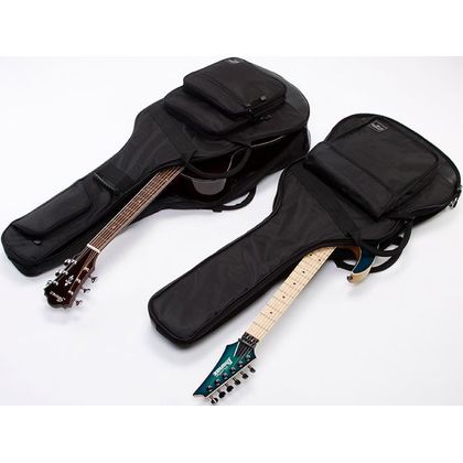 IBANEZ IGAB2540-BK Borsa Imbottita per 2 Chitarre (Elettrica-Acustica)
