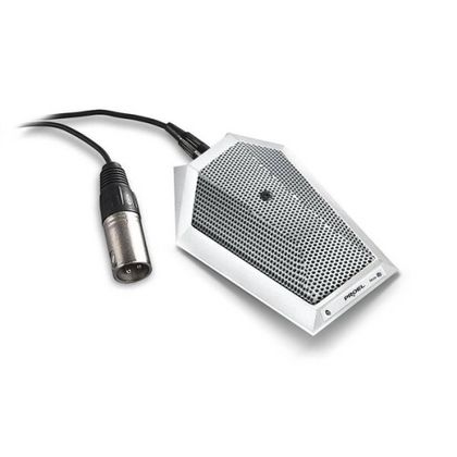 Proel PA MIC62W Microfono a condensatore da tavolo per conferenze