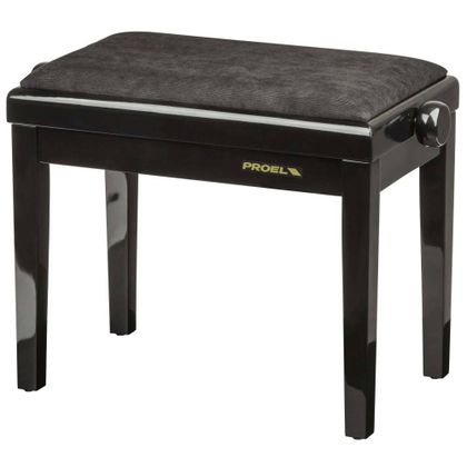 Proel PB90VBBBK Panca Regolabile in Velluto nero Lucido