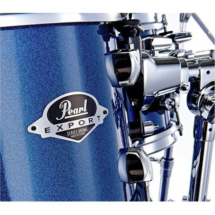 Pearl Export EXX725FBR Electric blue Sparkle Batteria acustica completa blu