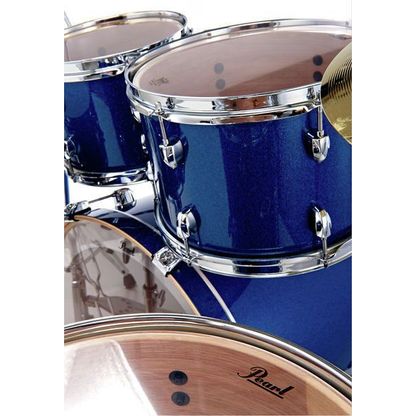 Pearl Export EXX725FBR Electric blue Sparkle Batteria acustica completa blu