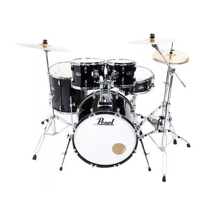 Pearl Roadshow RS525SBC/C31  Jet Black Batteria Acustica 3 con piatti Sabian e Sgabello