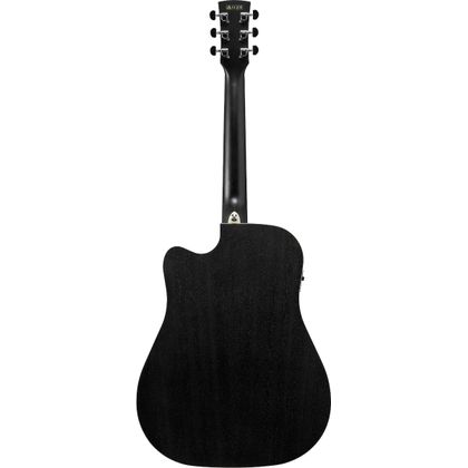 Ibanez PF16MWCE WK Weathered Black Open Pore Chitarra Acustica Elettrificata
