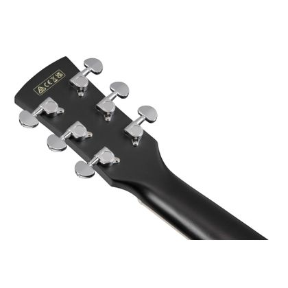 Ibanez PF16MWCE WK Weathered Black Open Pore Chitarra Acustica Elettrificata