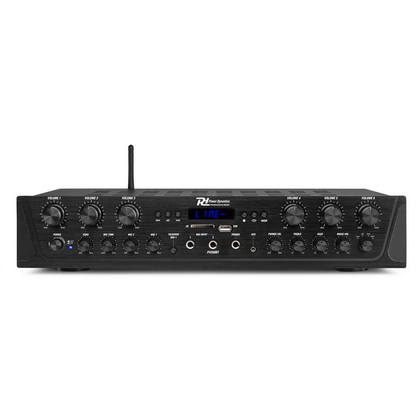 POWER DYNAMICS PV260BT 6CH Amplificatore 6x100W BT + 2 Diffusori Passivi