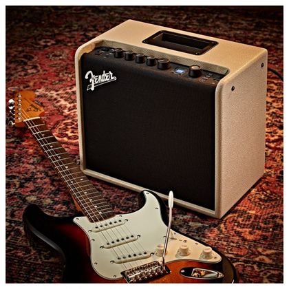 Fender Mustang LT25 Limited Edition Blonde Tolex Amplificatore per Chitarra Elettrica