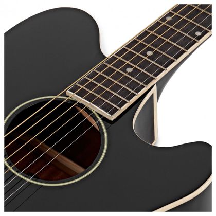 IBANEZ TCY10E BK Black High Gloss Chitarra acustica nera