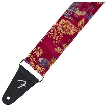 FENDER Satin Dragon Strap Wine
