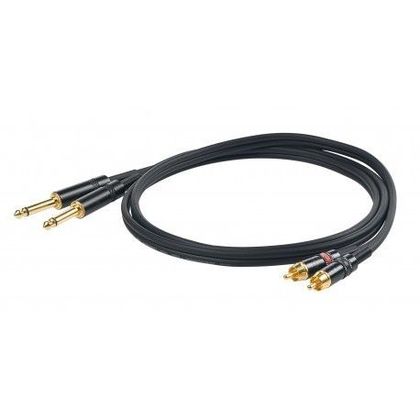 Proel CHLP310LU3 Cavo 2x Jack - 2 RCA 3 mt.