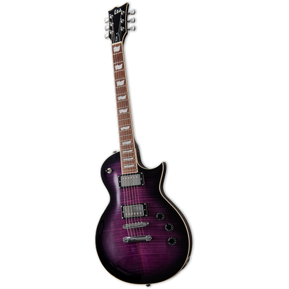 ESP LTD EC256 See thru purple sunburst chitarra elettrica viola