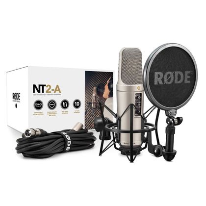 RODE NT2-A Complete Pack Microfono a Condensatore Multipattern