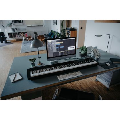 Pianoforte Digitale 88 Tasti CASIO PX-S1100 Nero + Stand in legno + Cuffia