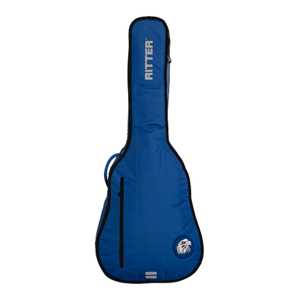 Ritter RGD2-D/SBL Borsa Davos imbottita blu per chitarra acustica dreadnought