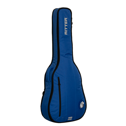 Ritter RGD2-D/SBL Borsa Davos imbottita blu per chitarra acustica dreadnought