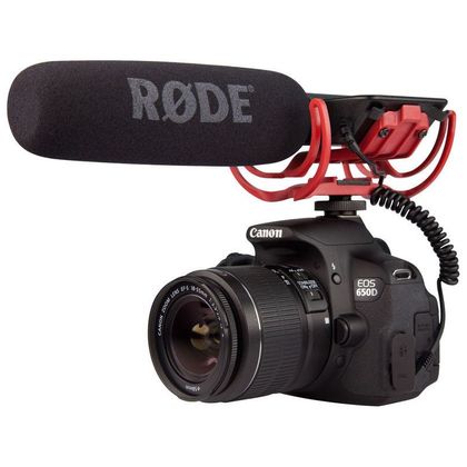 Rode VideoMic Rycote microfono a condensatore per videocamera