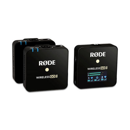 RODE WIRELESS GO II Sistema Microfonico Wireless a 2 Canali