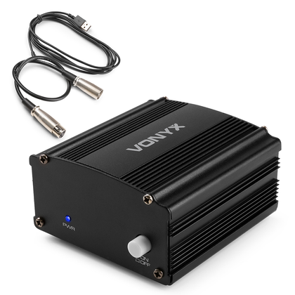 VONYX VDX10 Phantom Power supply Alimentatore 48V