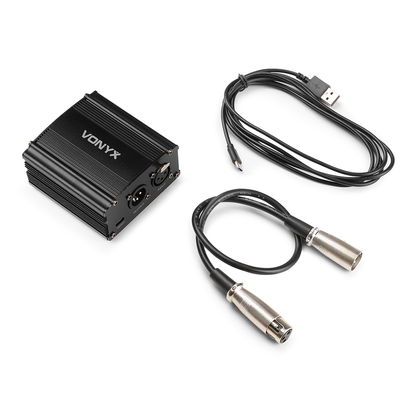 VONYX VDX10 Phantom Power supply Alimentatore 48V