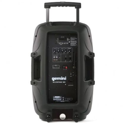 Gemini AS2115 To Go Diffusore portatile 15" 2000W con bluetooth e microfono