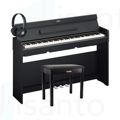 Yamaha YDP S35 Arius Black Pianoforte digitale nero + panca + cuffie