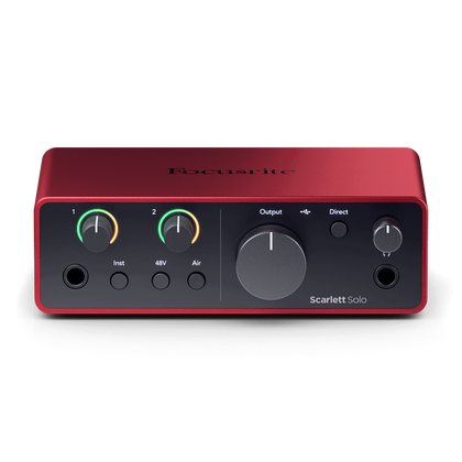 YAMAHA HS7 + Focusrite Solo + Cavi