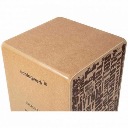 SCHLAGWERK CP85 Cajon Rudiments Styles (Taglia L) in betulla