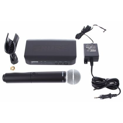 SHURE BLX24E / SM58 Radiomicrofono wireless palmare per voce