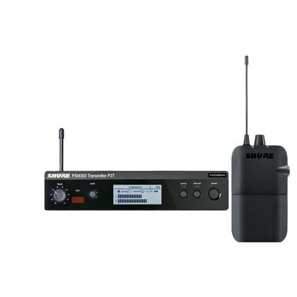 Sistema in ear monitor wireless SHURE PSM300 + cuffie SE215