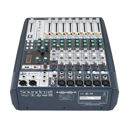 SOUNDCRAFT Signature 10 mixer usb 10 canali con effetti